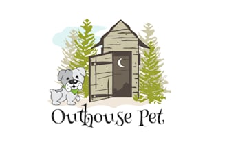 design a professional dog pet business logo