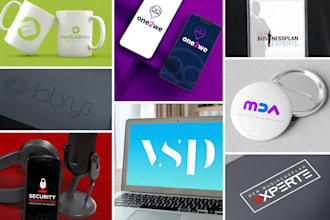 do technology, laptops, computer and software logo for your business
