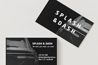 design modern and professional business cards for you