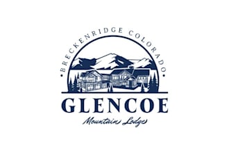 design memorable mountain lodge logo