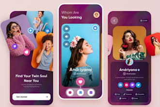 build custom dating app, ai chat app, or livestream app like tinder, replika