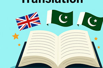 manually rewrite content between english and urdu