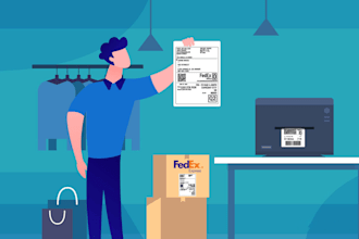 develop package parcel courier delivery mobile app ups fedex