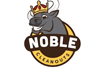 design glamorous clean junk removal logo