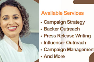 manage crowdfunding campaign, gofundme and other fundraising