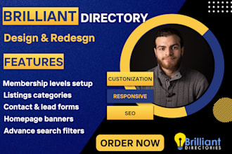 build brilliant directory website customize brilliant directory website