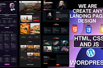 create a personal portfolio or business portfolio website using HTML in 24 hour