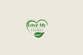 design a high quality farmer logo for your brand
