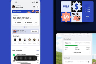 develop a secure blockchain based banking app with smart contract integration