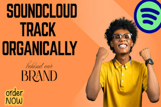promote soundcloud track organically to real musics