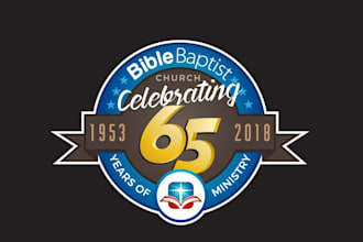 design custom anniversary logo for your special celebration