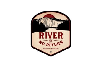 design traditional outdoor adventure physical therapy logo
