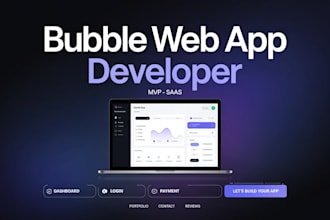 do bubble io website bubble mvp bubble developer, build bubble app for you