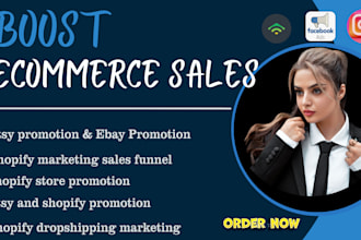 do ecommerce marketing shopify marketing etsy ebay promotion to boost etsy sales