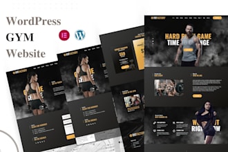 create a yoga, fitness, or gym website