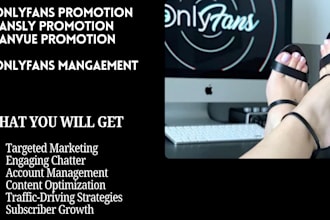 do onlyfans promotion chatters traffic fanvue