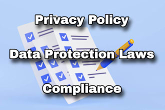 draft and review privacy policy and practices, and give legal advice