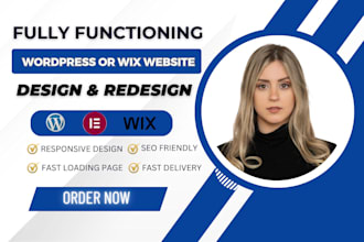 build wordpress website, wordpress blog, wix studio website, affiliate website