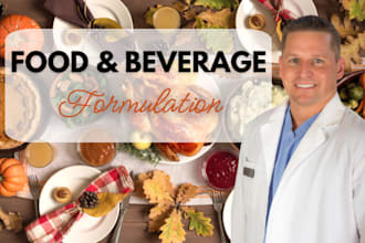 formulate food, beverages, energy drink, vitamin, soft drink and hydration drink