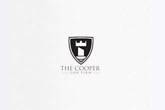 create luxury modern minimalist clothing business logo design