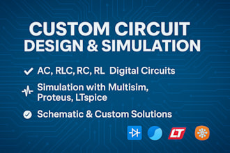 custom design electrical and electronics circuit design