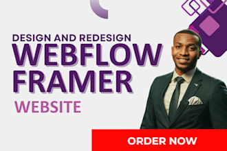 design and develop your webflow or framer website convert figma to framer
