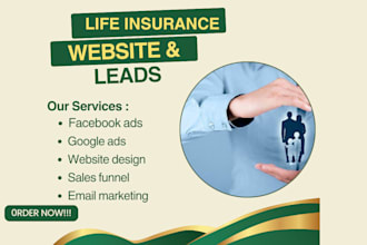 life insurance insurance leads insurance website health insurance final expense