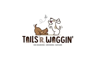 design consulting dog daycare and boarding logo