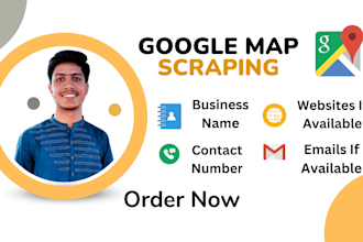 collect b2b and google map leads web scraping lead generation