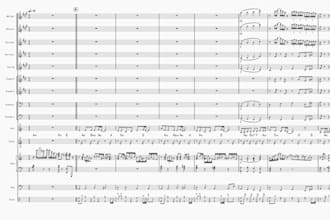 make an audio transcription for big band