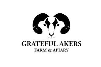 design amazing grateful farm apiary logo