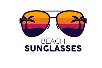 design a modern sunglass logo in illustrator design