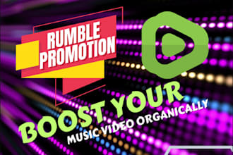 promote your rumble video or channel to boost views and subscribers