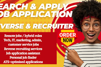 search and apply job application reverse recruit usa federal job