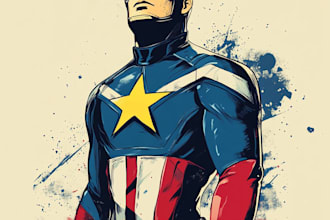 do comic book page illustration, graphic novel, comic strip