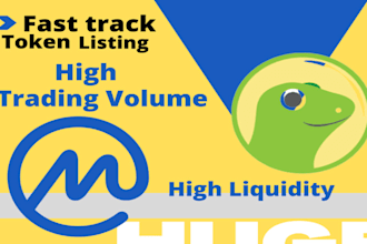 fast track your token listing coin listing on top exchange platforms cmc cg bnb