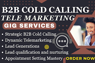 do for b2b cold calling telemarketing appointment setting, script writing