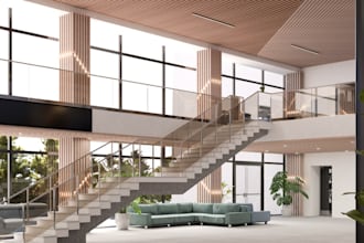 redesign 3d interior,change furniture set,floorplan rendering,cgi story building