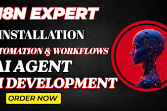 build n8n api integration workflow, advance n8n automation for you