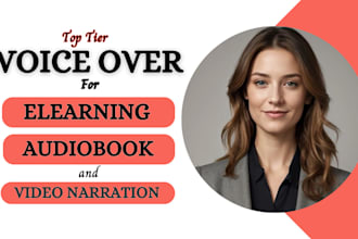 do female german voice over for medical elearning, audiobook and video narration