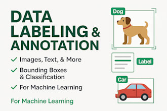 accurately label your images, text or data for machine learning