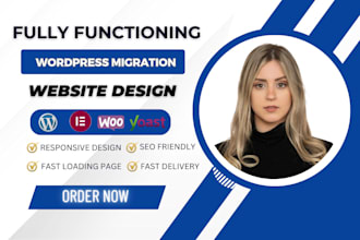 migrate wordpress website, transfer wordpress website to a new host or domain