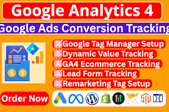 do google analytics 4, ga4 ecommerce tracking gads conversion by tag manager,GTM