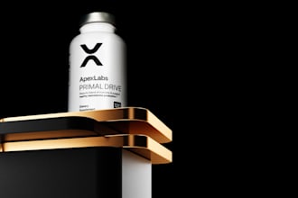 create 3d, cgi supplement renders for advertising