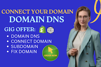 connect your domain to shopify, wix, squarespace and google workspace