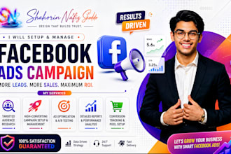 setup and manage facebook ads campaigns for leads and sales