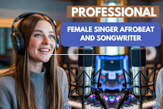 be your edm pop soulful afrobeat afrohouse vocalist female singer and songwriter