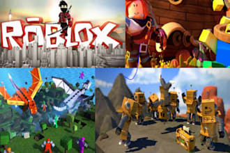 develop full roblox game with mechanics, roblox full game creation