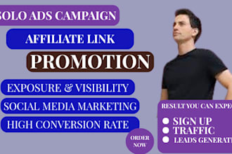 do top organic USA solo ads campaign MLM b2b leads generation link promotion