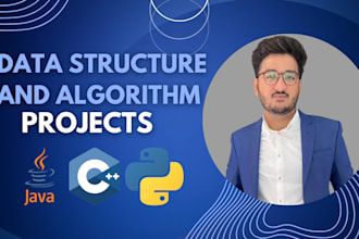 do data structures and algorithms, python, java, cpp